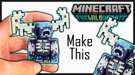 Polymer Clay Tutorial ★ Making The Warden In Minecraft ★ How To Sculpt