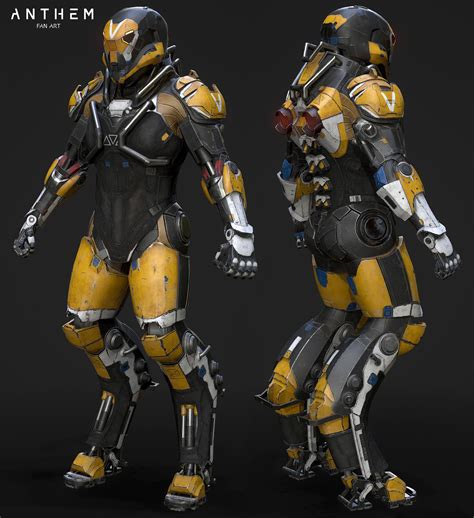 Artstation The Javelin Ranger Konstantin Ilyin Armor Concept Futuristic Armour Suit Of Armor