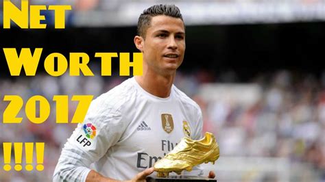 He broke records and was titled with. What do you guess about Cristiano Ronaldos' net worth on 2017?