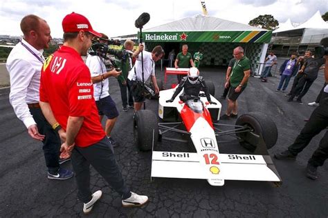 Sebastian Vettel Inspirado Por Ayrton Senna Es Un Verdadero Héroe