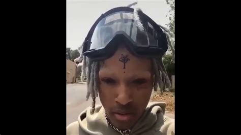 Xxxtentacion Reveals His New Face Tattoos And Tells Fans To Embrace Themselves Youtube