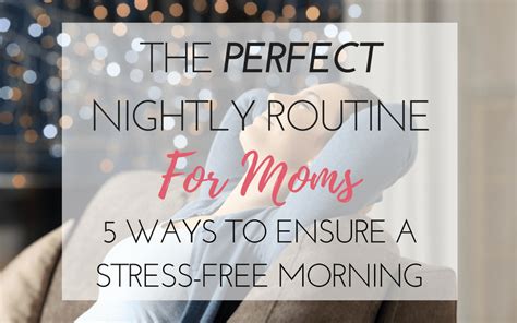 5 Step Morning Routine For Stay At Home Moms The Millennial Sahm
