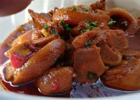 Pork Trotters Ingredients Recipe Stewed Side Dishes Vecamspot