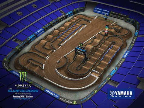Monster energy supercross is an american motorcycle racing series is held from 16 january through early may. 2021 Monster Energy Supercross Series Track Layouts ...