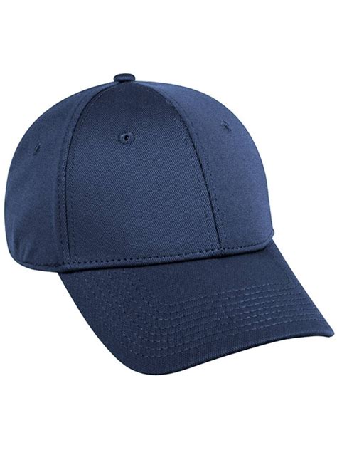 Flex Fitted Baseball Cap Hat Navy Blue Large Xl
