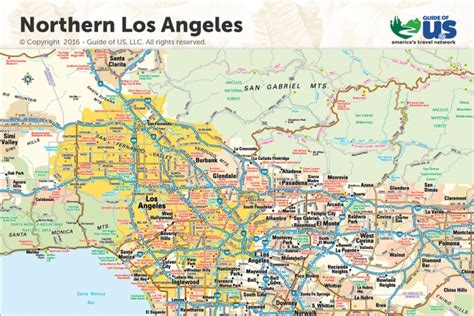 Los Angeles California Maps