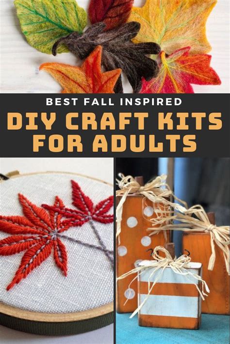 Best Diy Craft Kits For Adults To Try This Fall Diy Craft Kits Diy