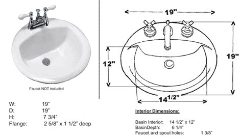 What Size Should A Bathroom Sink Be Best Design Idea
