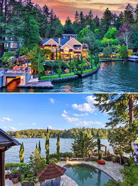 Lushly Landscaped Prime Waterfront Home On Oswego Lake In 2022