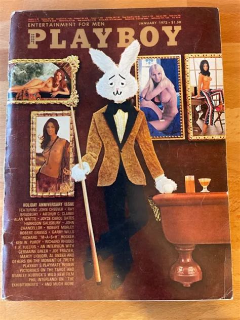 PLAYBOY MAGAZINE January 1972 Centre Fold Intact Marilyn Cole 12