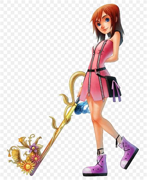 Kingdom Hearts III Kairi Sora Character PNG 764x1000px Watercolor