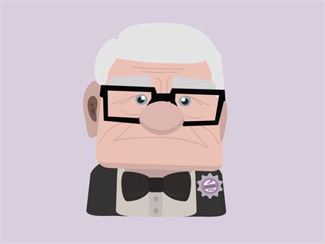Mr Fredricksen From Up By Anna Le On Dribbble