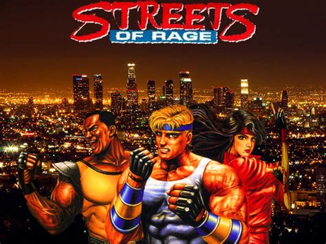 Streets Of Rage In The City By Tiraass On Deviantart