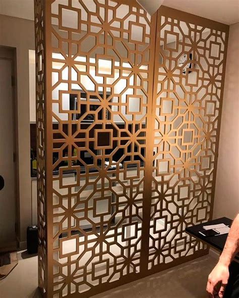 Separador de ambientes con puertas correderas. Biombos separadores de ambientes decorativos | 4Tipos