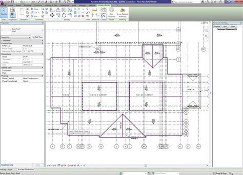 Revit Roof And Revit Immediately Changes The Profile Of The End Wall So