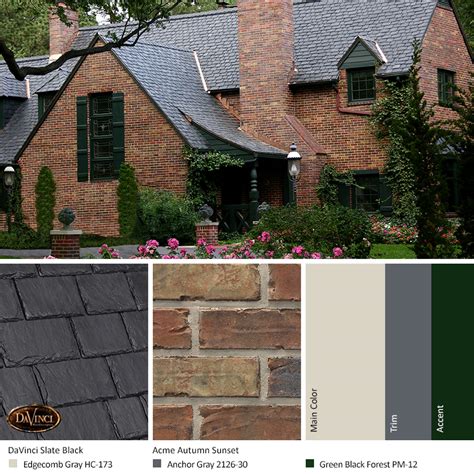 Exterior Paint Schemes With Brick Cool Exterior House Color Cool