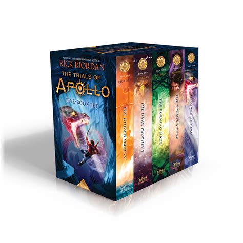 All five books in the trials of apollo series in a hardcover boxed set of heroic proportions. The Trials of Apollo 5-Book Hardcover Boxed Set | Read Riordan