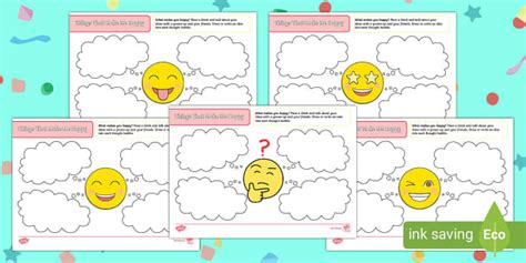 International Day Of Happiness Activity Sheet Twinkl
