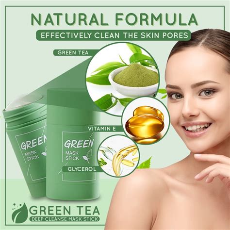Green Tea Deep Cleanse Mask Stick Xxs Beauty In 2023 Green Tea