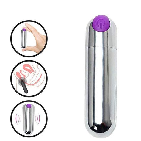 Rechargeable Mini Bullet Vibrator G Spot Stimulator Clitoral Sex Toys For Women Beginners Usb