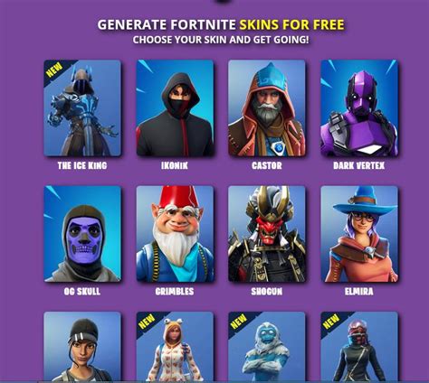 Fortnite Skin Generator With No Human Verification 2021 Fast Guide