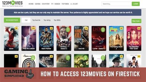 How To Access 123movies On Firestick In 2022 Quick Guide