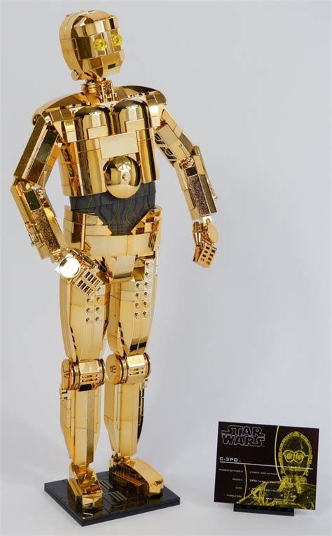 You wouldn't use it as a minifigure since it's so expensive. MOC UCS C3PO - LEGO Star Wars - Eurobricks Forums