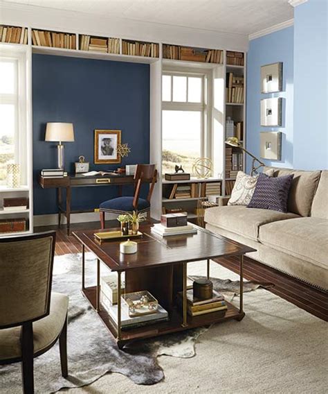 While sherwin williams actually classified tradewind as a neutral, it is definitely blue. Library Nook | Color of the Month, September 2015: Stormy ...