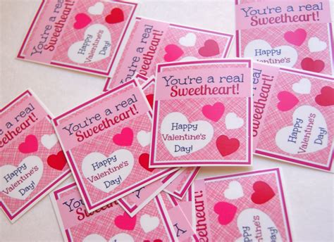 Michelle Paige Blogs Sweetheart Valentine Printable