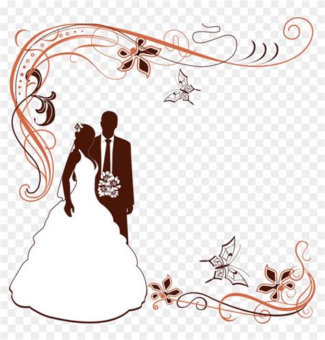 Wedding Invitation Clip Art Wedding Invitation Wedding Border Free