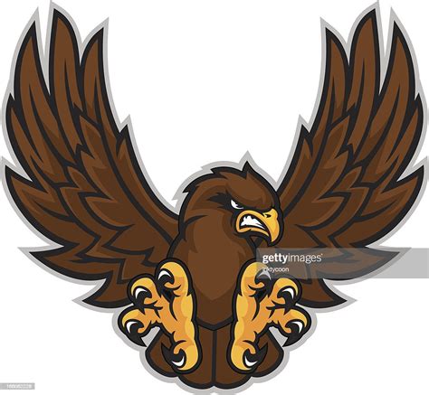 Hawk Mascot High Res Vector Graphic Getty Images
