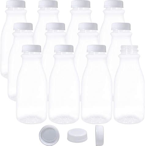 12 Oz Plastic Bottles With Lids Jugs Plastic Milk Bottles For Parties