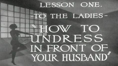 How To Undress In Front Of Your Husband Un Film De 1937 Vodkaster