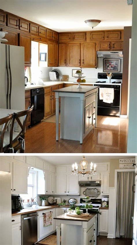 Kitchen Makeovers Before And After Lovely Before And After 25 Bud
