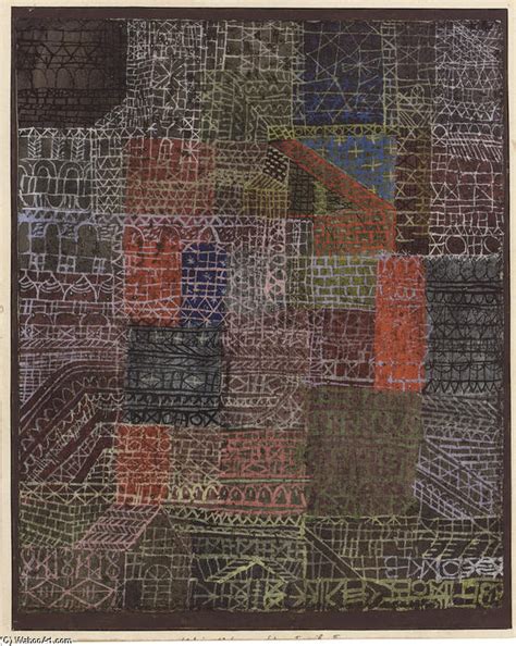 Struktur Ich Ich 1924 Von Paul Klee 1879 1940