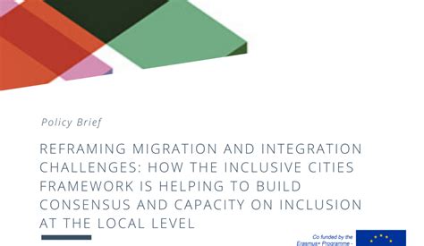 Policy Brief Reframing Migration And Integration Challenges How The