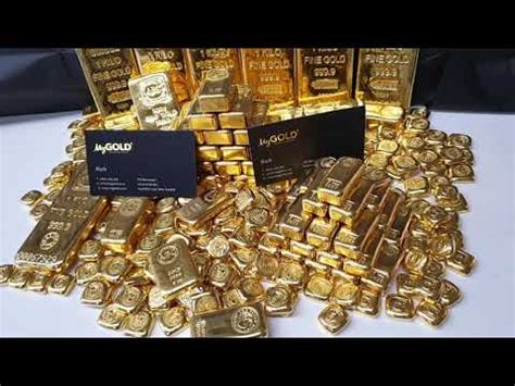 Mega Collection Of Gold Bullion Bars Youtube