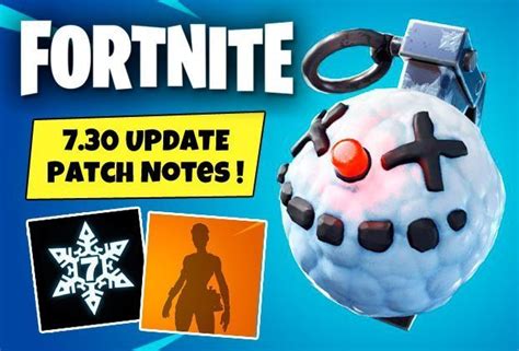 Battle royale game mode by epic games. Fortnite Update 7.30 Early Patch Notes: Chiller Grenade ...