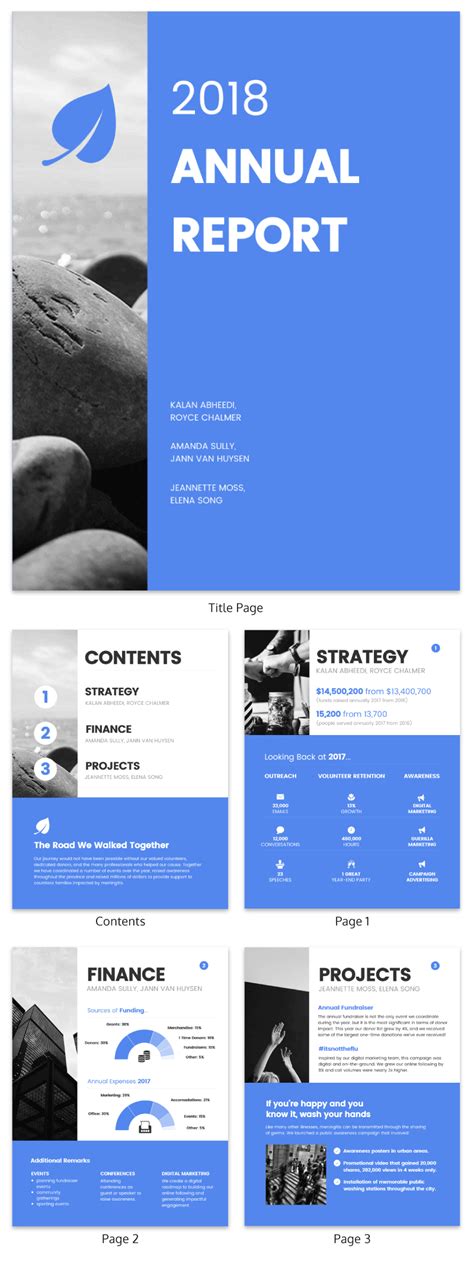 50 Customizable Annual Report Design Templates Examples And Tips Venngage