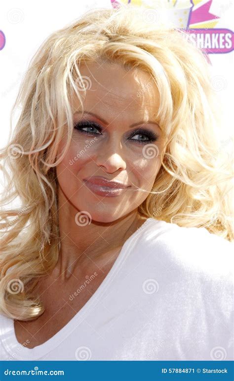 Pamela Anderson Foto Editorial Imagem De Hollywood Modelo 57884871