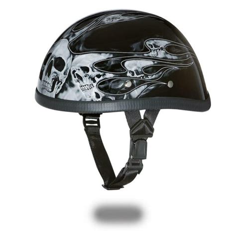 Daytona Helmets 6002sfs Eagle Flames Motorcycle Helmet