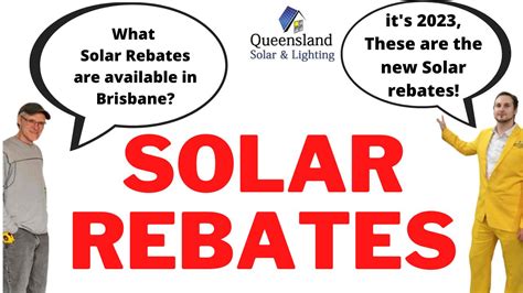 Solar Electricity Rebate Qld