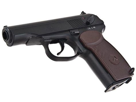 Kwc Makarov Pm C02 Blowback Airsoft Pistol Replicaairgunsca