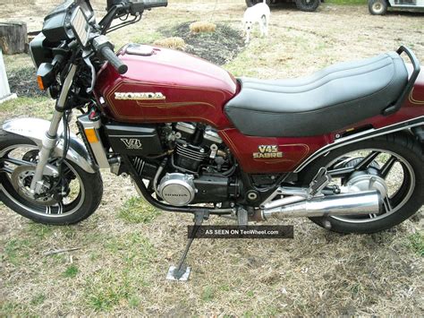 The first model was available. Honda 1983 V45 Sabre