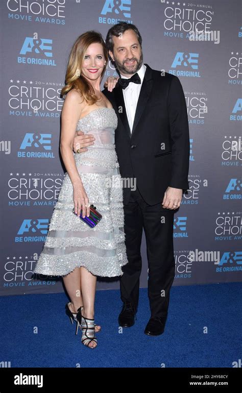 Leslie Mann And Judd Apatow Arriving At The Th Annual Critics Choice Awards Held At The