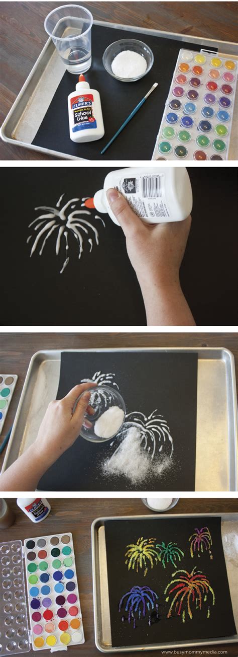 Who Knew Painting With Salt Would Turn Out So Cool Salt Painting