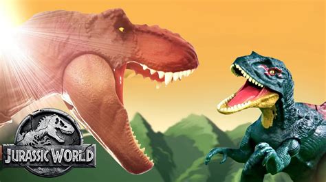 Most Epic Dino Battles Jurassic World Mattel Action Youtube