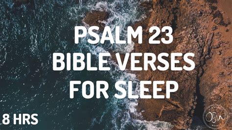 Psalm 23 Sleep With Gods Word Bible Verses For Sleep Youtube
