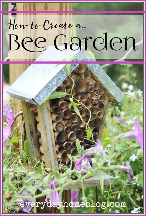 Tips And Ideas For How To Create A Bee Garden Bee Garden Bee
