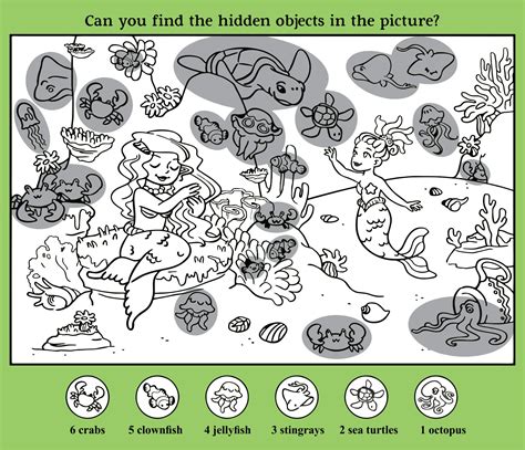 10 Best Highlight Picture Hidden Objects Printable Pdf For Free At